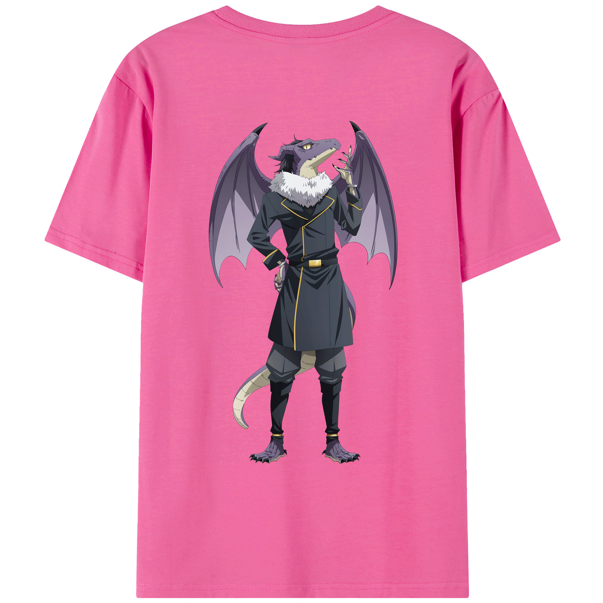 （画像用） 転スラ Regarding Reincarnated to Slime レディース半袖Tシャツ(バックプリント)